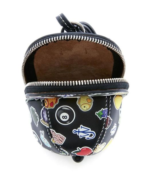 J.W. Anderson Black Nano Cap Cross Body Bag