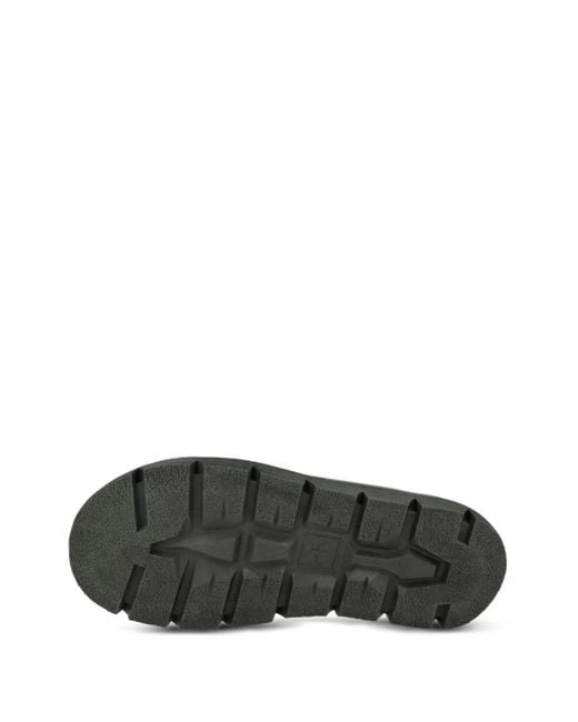 Dr. Martens Black Vent Xx02 Leather Slippers