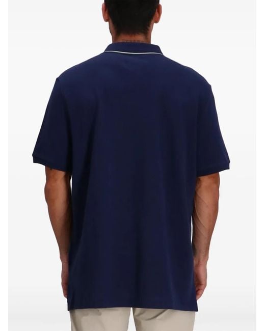 Polo Ralph Lauren Blue Teddy Bear Cotton Polo Shirt for men