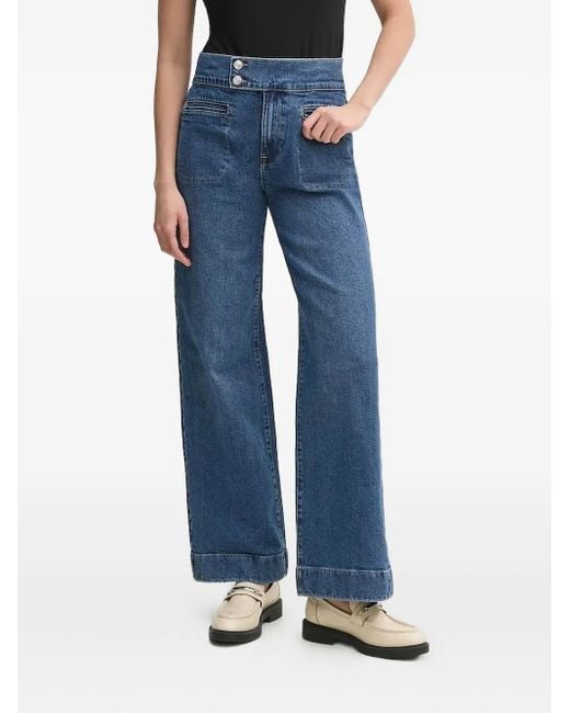 DKNY Blue Jeans mit eingefassten Taschen