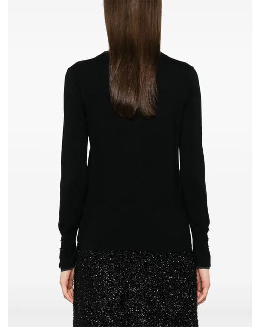 Liu Jo Black Button-Up Cardigan