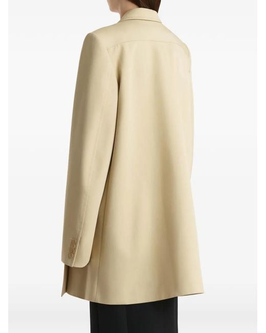 Khaite Natural Lorel Coat
