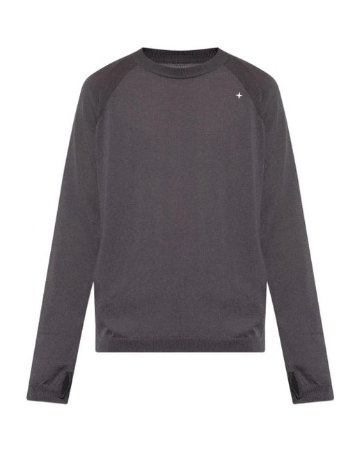 Stone Island Pullover Mit Raglanärmeln in Gray für Herren