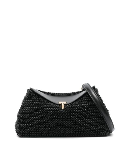 Totême  T-lock クラッチバッグ Black