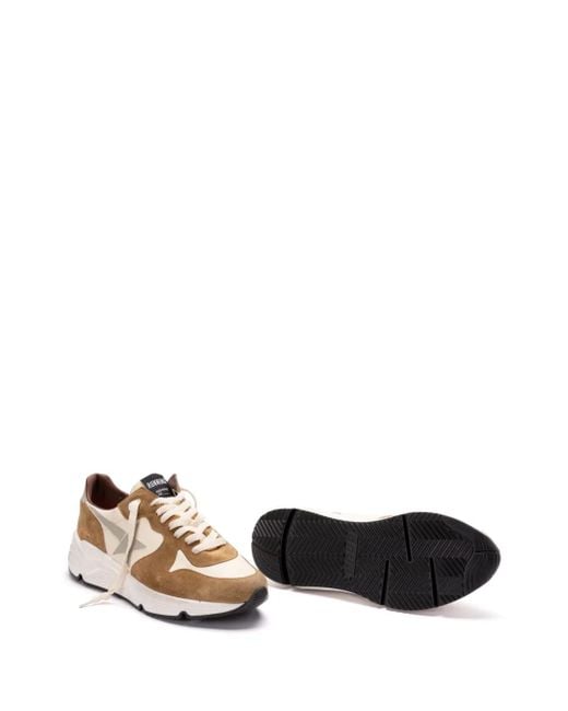 Golden Goose Deluxe Brand Brown Running Sole Sneakers for men