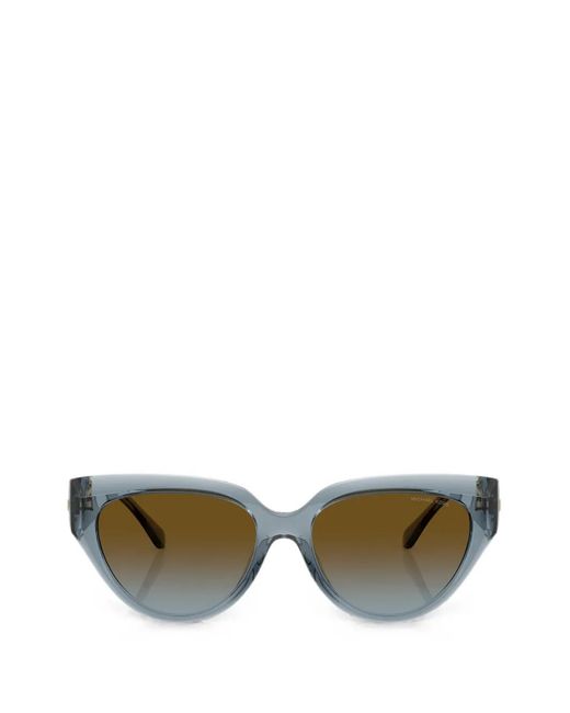 Michael Kors Green Boca Raton Cat-Eye Sunglasses