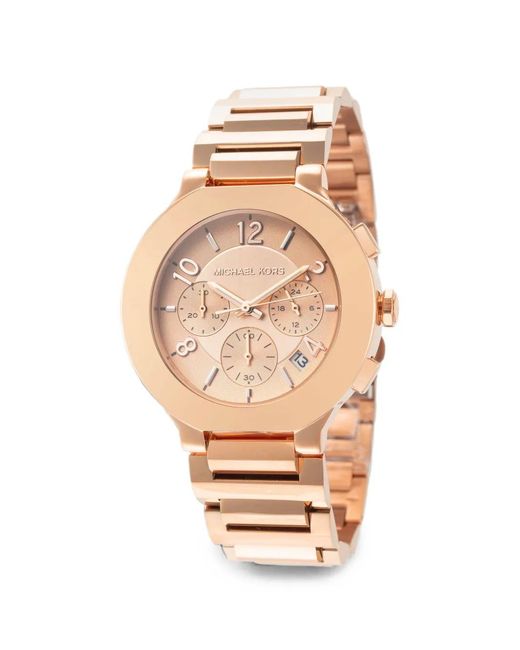Michael Kors Pink Large-Rose Gramercy Watch