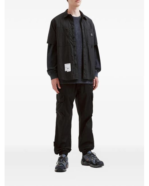 Izzue Black Patch Pocket Shirt for men