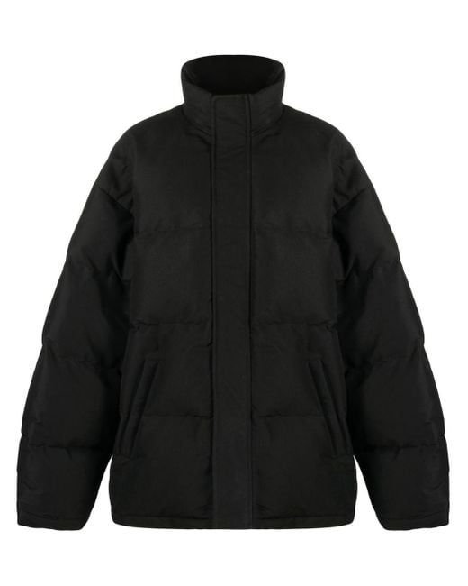 Balenciaga Black Zip-up Padded Jacket for men