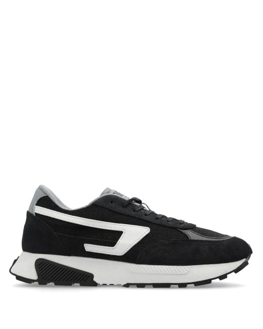 DIESEL Black S-Tyche D Logo Sneakers for men