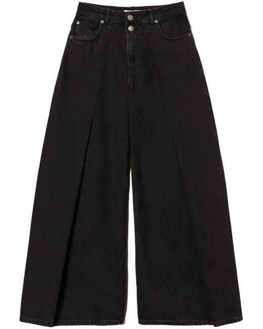 Twinset Black Cropped Jeans