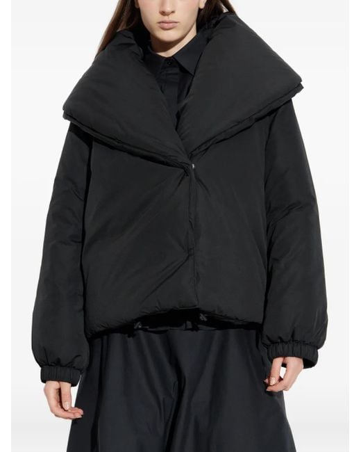 Moschino Black Insulated Puffer Jacket
