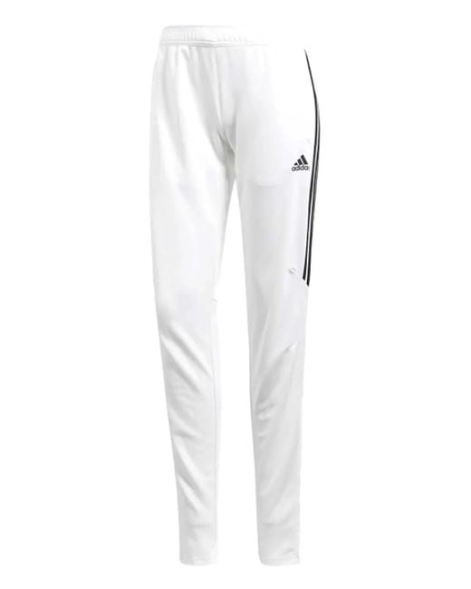 Adidas White Tiro 17 Track Pants