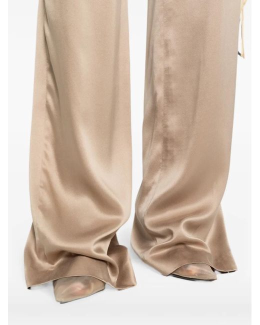 Tom Ford Natural Pleated-Design Trousers