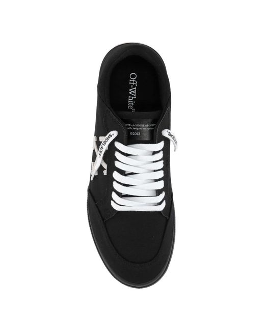 Sneakers Vulcanized di Off-White c/o Virgil Abloh in Black da Uomo