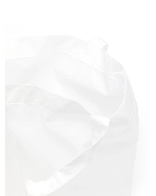 Comme des Garçons White Appliqué Tote Bag for men