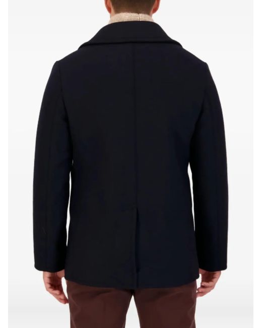 Circolo 1901 Blue Double-Breasted Coat for men