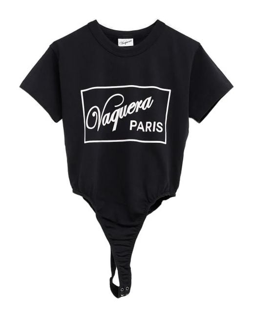 VAQUERA Body Met Logoprint in het Black
