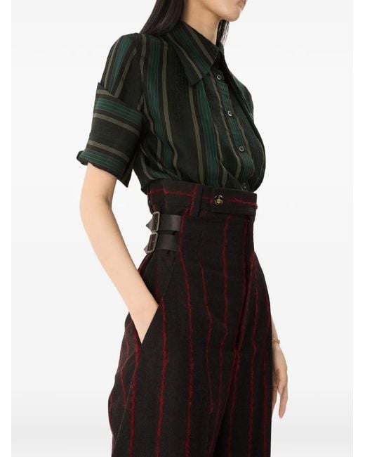 Vivienne Westwood Black Waisted Lauren Trousers