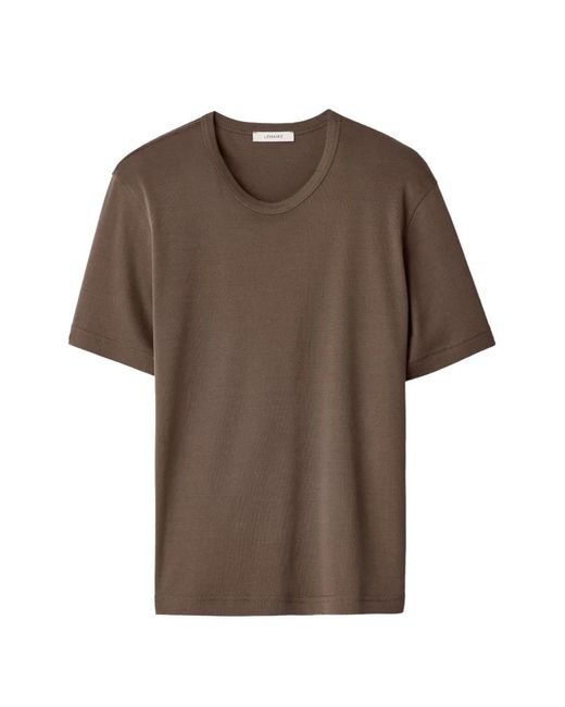 Lemaire Brown Rib T-Shirt
