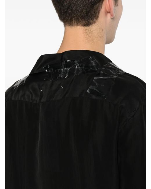 Maison Margiela Black Tape-Detail Shirt for men