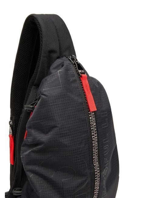 DIESEL Blue Zip-D Sling Backpack
