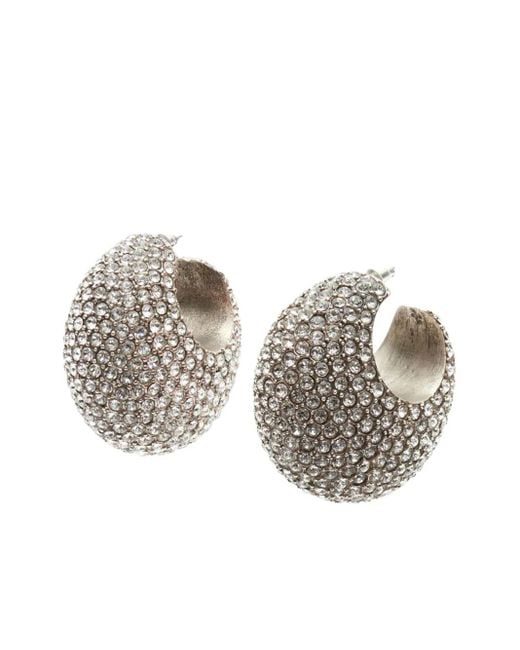 Isabel Marant White Enjoy Earrings