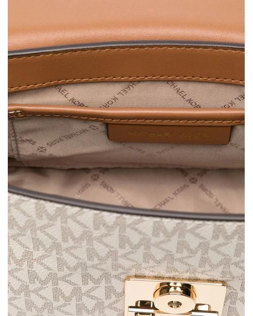 Michael Kors Brown Medium Tribeca Crossbody Bag