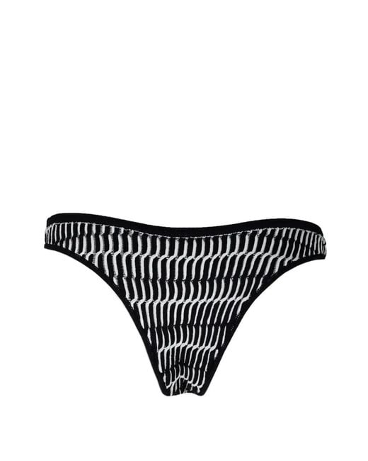 Devon Windsor Black Fletcher Bikini Bottoms