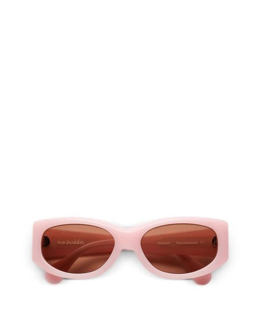 Sun Buddies Pink Rafael Oval-Frame Sunglasses