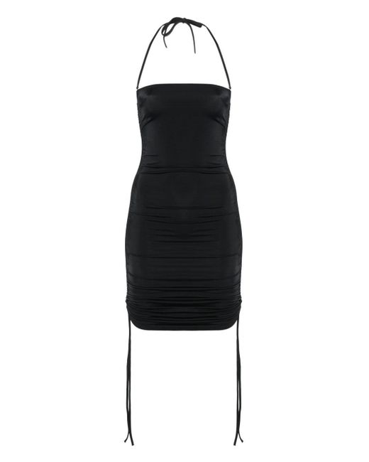 DSquared² Logo-print Dress in het Black