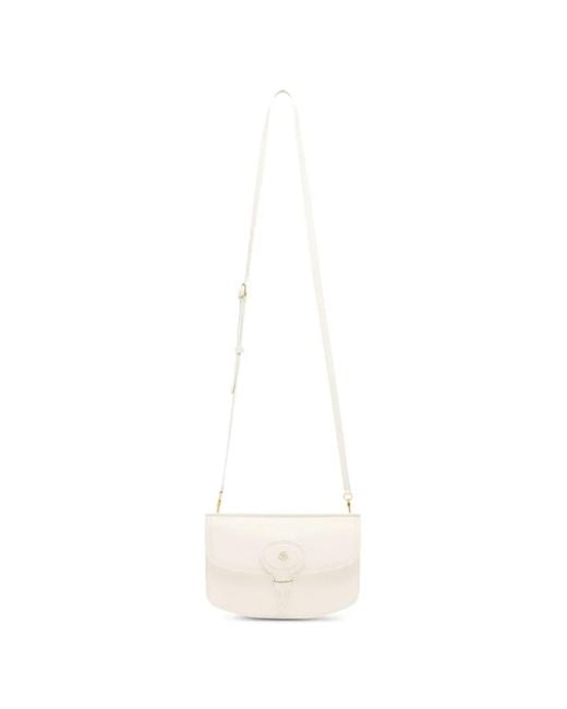 Bally White Beckett Leather Mini Bag
