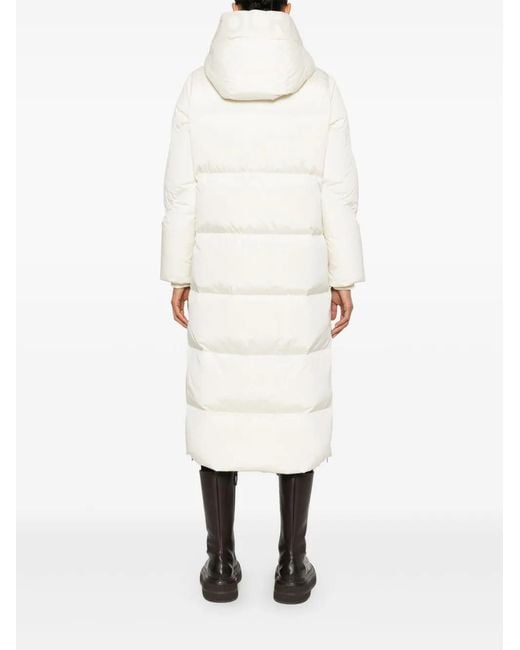 Woolrich White Aurora Raincoat