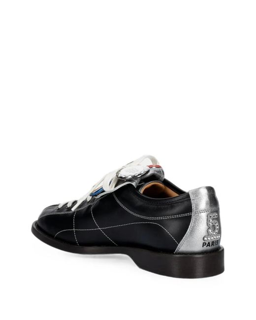 KENZO Black Striker Embellished Derby Shoes