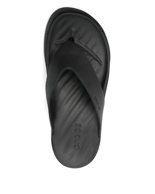 CROCSTM Gray Getaway Platform Flip-Flops