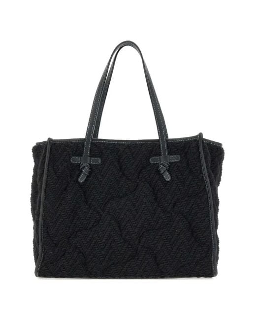 MARCELLA CLUB Shopper Met Geknoopt Detail in het Black