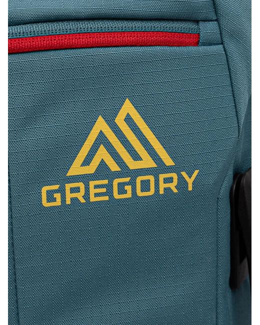 Gregory Blue Border 30 Logo-Print Backpack