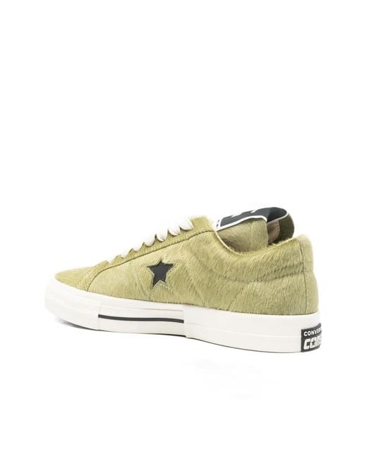 Rick Owens Metallic X Converse One Star Pro Ox Low-Top Sneakers