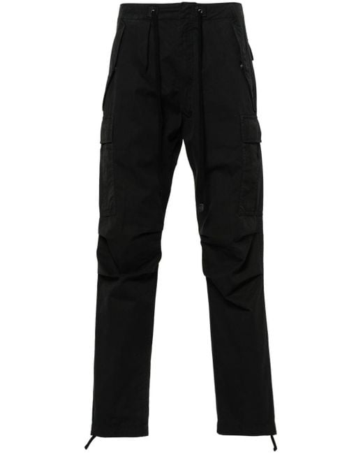 Tom Ford Black Straight-leg Cargo Trousers - Men's - Cotton for men