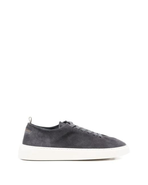 Officine Creative White Baskets Pluma À Lacets for men