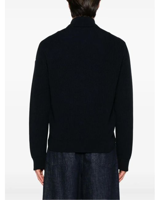 Moncler Blue Sweaters for men