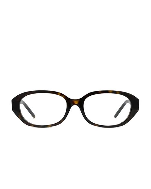 Givenchy Brown Logo-Detail Glasses