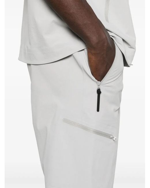 Hiking Patrol White Technical Shorts
