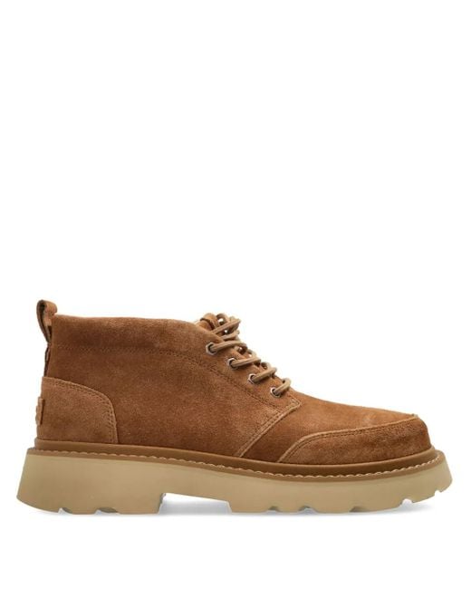 Ugg Chukka Lug Suède Desert Boots Met Veters in het Brown voor heren