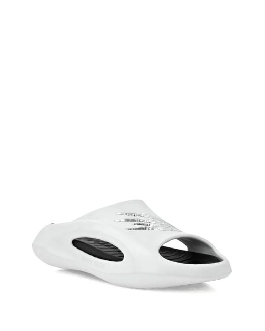 Philipp Plein White Moon Slides