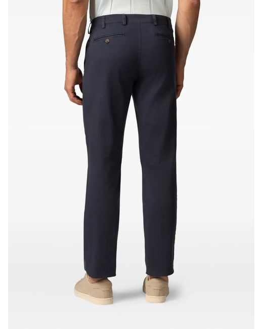 Brooks Brothers Blue Cotton Trousers for men