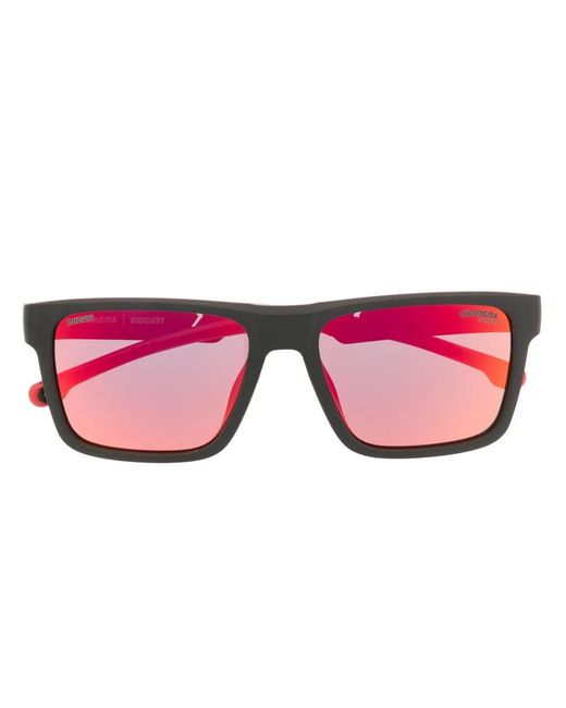 Carrera Pink Square-Frame Tinted Sunglasses for men