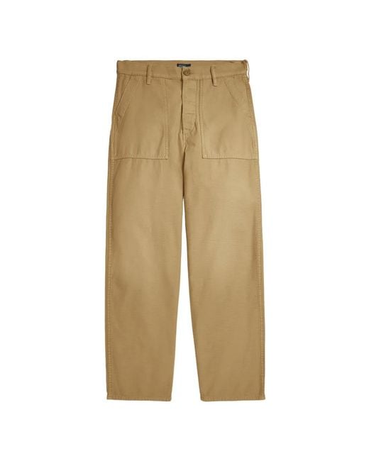 Polo Ralph Lauren Natural Button Trousers