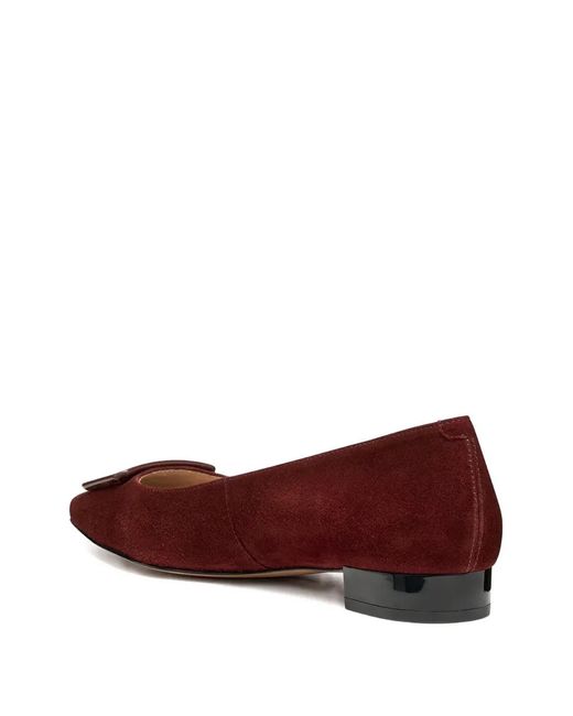 Geox Red Giselda15 Ballet Flats