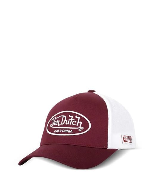 Von Dutch Baseballkappe Mit Logo-Patch in Red für Herren